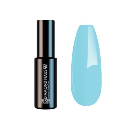 Diamond Nails Gel Esmalte Semipermanente – Azul Menta Pastel Suave – DN235 – 4ml – HEMA Free