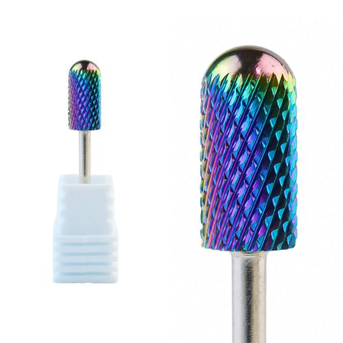 Fresa de carburo estándar multicolor para torno de uñas, diseñada para la eliminación rápida y eficiente de gel y acrílico con alto rendimiento profesional