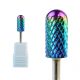 Fresa de carburo estándar multicolor para torno de uñas, diseñada para la remoción intensiva de gel y acrílico con alta eficiencia en trabajos profesionales