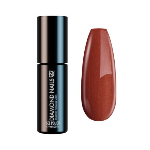 Diamond Nails Gel Esmalte DN243 - Frozen Mauve 7ml Rojo Burdeos Oscuro