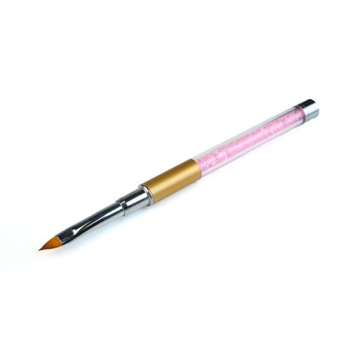 Diamond Nails Pincel Constructor 3D con Cristales (Rosa) 