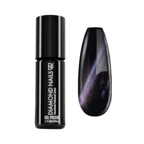 Gel esmalte magnético SKY04 con efecto nebulosa rosa y acabado cat eye brillante para uñas elegantes