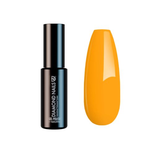 Diamond Nails Gel Esmalte - DN148 Naranja Neón 4 ml Naranja Fluor Intenso