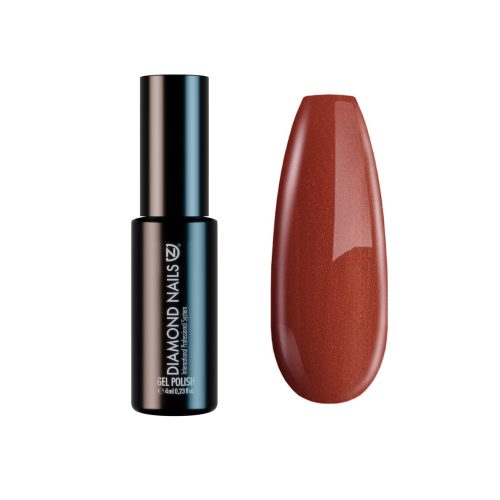 Diamond Nails Gel Esmalte Semipermanente – Rojo Burdeos Metálico – DN243 – 4ml – HEMA Free