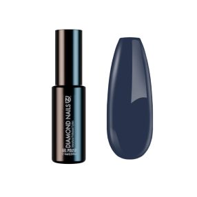 Diamond Nails Gel Esmalte Semipermanente – Azul Marino Grisáceo – DN250 – 4ml – HEMA Free