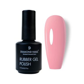 Gel esmalte Rubber Base Sweet Pink 15ml color rosa pastel para uñas naturales y elegantes