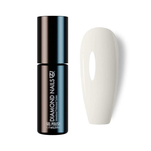 Gel esmalte Rubber Base Angel White 7ml color blanco para uñas naturales y elegantes