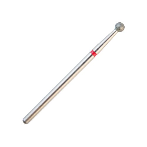Fresa de diamante en forma de bola para manicura rusa, diseñada para la limpieza precisa de la cutícula y la eliminación suave de piel muerta sin dañar la uña natural
