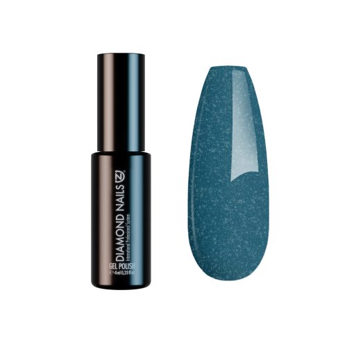 Diamond Nails Gel Esmalte Semipermanente – Azul Petróleo Brillante – DN141 – 4ml – HEMA Free