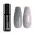 Gel esmalte reflectante MAGIC02 plata intensa con efecto flash brillante para uñas modernas y elegantes