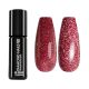 Gel esmalte reflectante MAGIC05 borgoña con efecto flash brillante para uñas elegantes y modernas