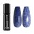 Gel esmalte reflectante MAGIC07 azul intenso con efecto flash brillante para uñas modernas y elegantes