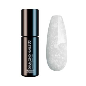 Diamond Nails Gel Esmalte Semipermanente – Blanco Fiesta con Partículas – DN295 – 7ml – HEMA Free