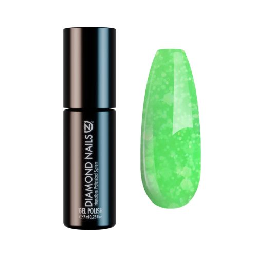 Diamond Nails Gel Esmalte - DN301 - Party Pop Lime 7ml Party Lima Fiesta con Partículas
