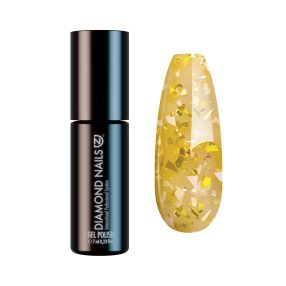 Gel esmalte semipermanente Midnight Glam dorado para uñas elegantes y luminosas