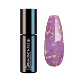 Gel esmalte semipermanente Midnight Glam lila para uñas elegantes y sofisticadas