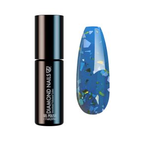 Gel esmalte semipermanente Midnight Glam azul zafiro para uñas elegantes y sofisticadas