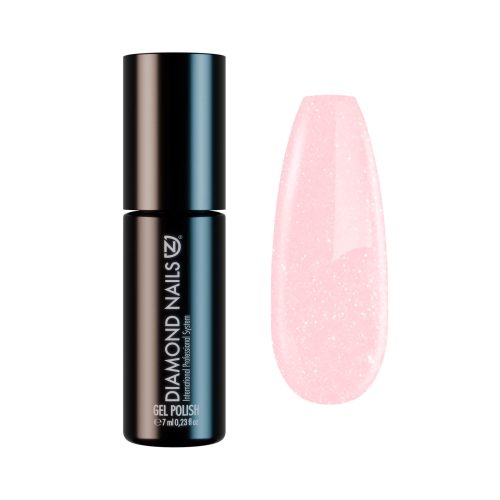 Diamond Nails Gel Esmalte - DN310 - Baby Barbie Glitter 7ml Rosa Claro con Brillo