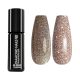 Gel esmalte reflectante MAGIC12 nude brillante con efecto flash luminoso para uñas elegantes y naturales