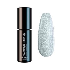 Diamond Nails Gel Esmalte Semipermanente – Brillo Nieve Plateado – DN312 – 7ml – HEMA Free