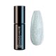 Gel esmalte semipermanente brillo nieve plateado para uñas elegantes y luminosas