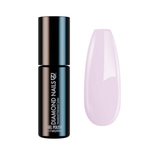 Gel esmalte semipermanente blanco rosado suave para uñas naturales y elegantes