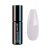 Gel esmalte semipermanente gris rosado suave para uñas elegantes y modernas