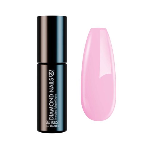 Gel esmalte semipermanente rosa caramelo suave para uñas elegantes y naturales