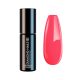 Gel esmalte semipermanente coral rosado luminoso para uñas frescas y elegantes