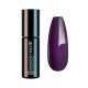 Gel esmalte semipermanente púrpura metálico intenso para uñas brillantes y modernas