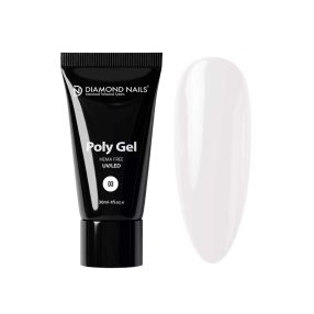 Diamond Nails PolyGel Profesional 03 - Blanco Lechoso  - 30ml - Sin HEMA