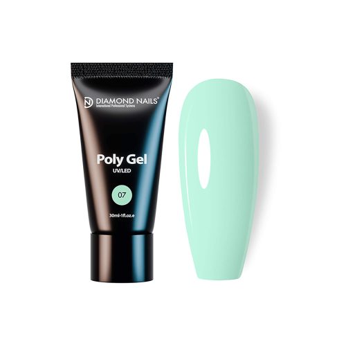 Diamond Nails PolyGel 07 - Light Mint - 30ml - Verde Menta Claro 
