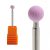 Fresa de cerámica en bola para torno de uñas, ideal para realizar un trabajo delicado en la zona de la cutícula, eliminando piel muerta de forma segura y controlada