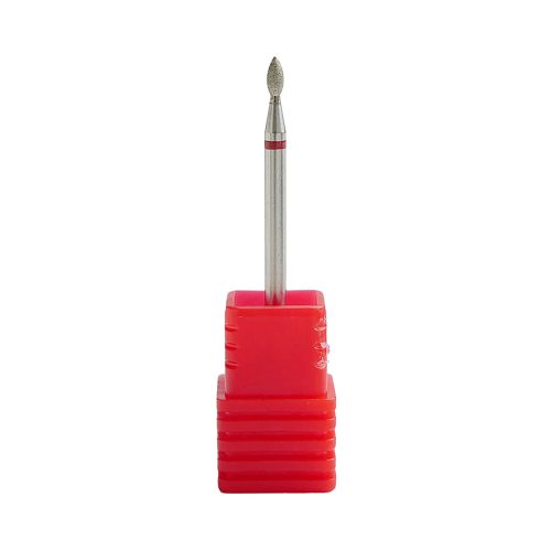 Diamond Nails Fresa para Torno de Uñas – Trigo, Diamante – Plata (Grano Fino, Tamaño Pequeño)