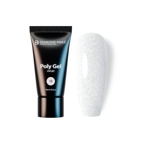 Diamond Nails PolyGel Profesional 13 - Blanco Brillante - 30ml - Sin HEMA