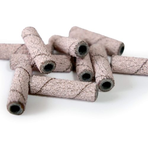 Anillos de lija mini mandrel 31 mm grano 80 grueso para torno de uñas, diseñados para la eliminación rápida de gel, acrílico y material artificial con alta eficiencia