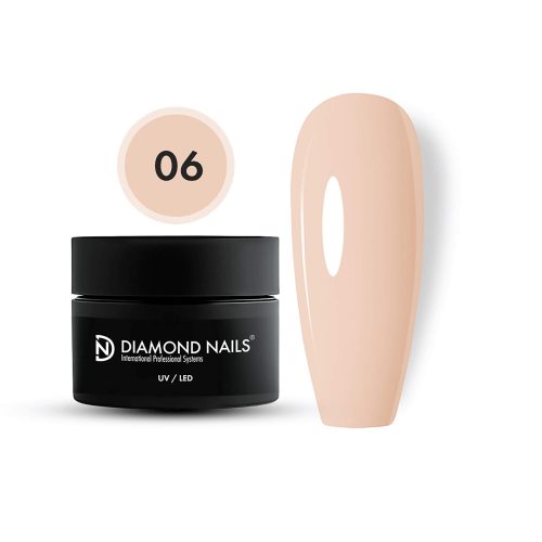 Diamond Nails PolyGel 06 - Light Nude - 50g - Biege Natural - Sin HEMA y TPO 
