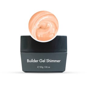 Gel constructor shimmer blush cream para uñas resistentes con acabado brillante y cobertura uniforme 30g
