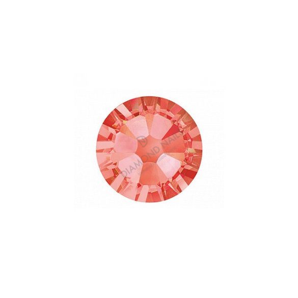 Piedras grandes de cristal Swarovski, color padparacha 100 und