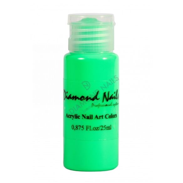 Esmalte Verde Efecto Neón Acrílico 040