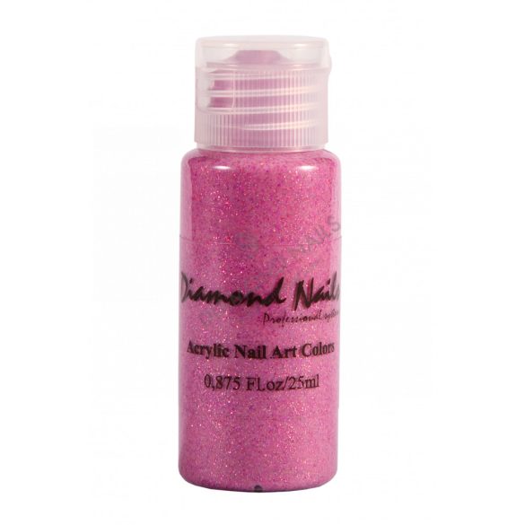 Esmalte Rosado con Purpurina Acrílico 052