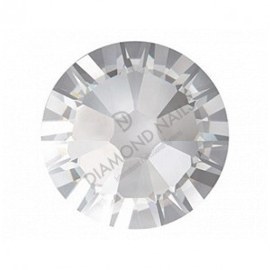 Piedras de cristal Swarovski mini, color plata - 100 unidades