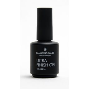 Ultra Gel finalizar transparente 15ml para uñas con brillo intenso y acabado duradero