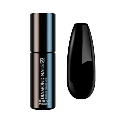 Diamond Nails Gel Esmalte - DN004 - Negro 7ml Negro Clásico
