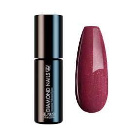 Diamond Nails Gel Esmalte Semipermanente – Rojo Merlot Profundo – DN013 – 7ml – HEMA Free