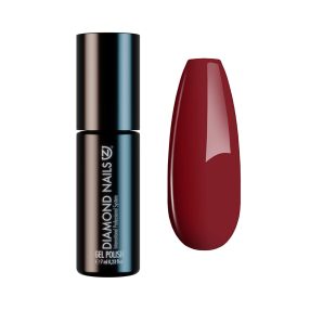 Gel esmalte semipermanente cereza burdeos DN014 7ml para uñas elegantes y sofisticadas