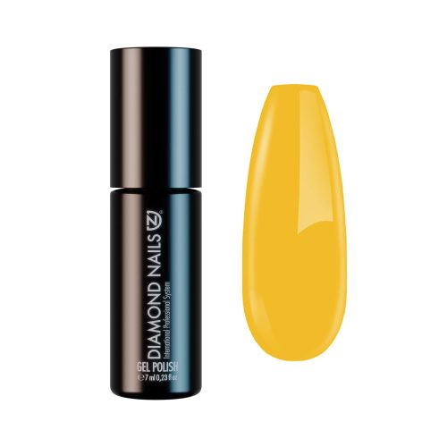 Diamond Nails Gel Esmalte Semipermanente – Amarillo Solar – DN017 – 7ml – HEMA Free