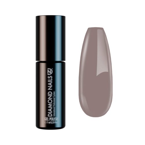 Gel esmalte semipermanente gris topo DN034 para uñas elegantes y duraderas 7ml