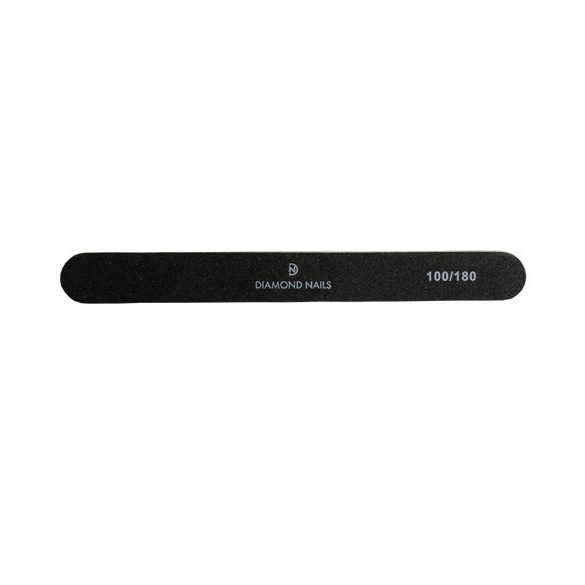 Lima recta Negro 100/180