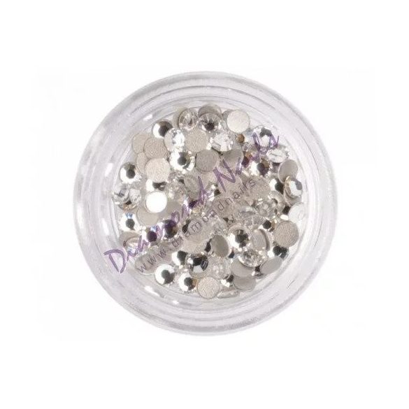 Piedras grandes de cristal Swarovski, color plata 100 und